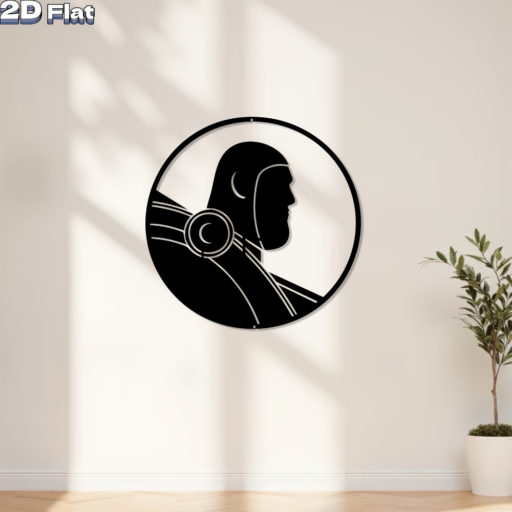 Tech Office Wall Art - 1 pièce Décoration murale moderne en