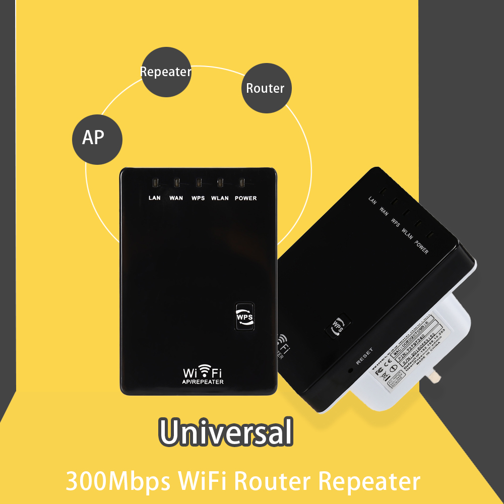 Wifi Range Extender - Répéteur Wifi 300Mbps, Mini routeur sans