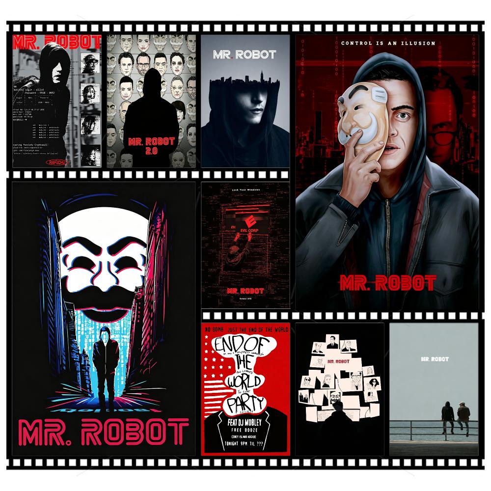 Tech Office Wall Art - Thriller psychologique TV-Tech M. Affiche murale