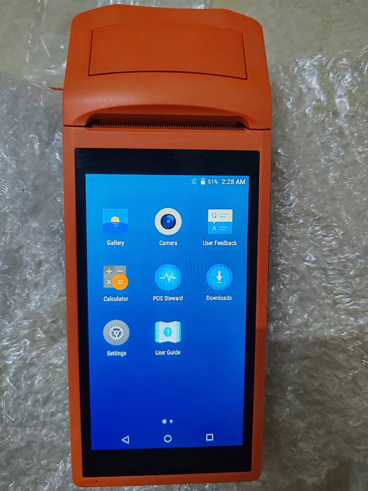 Pos Terminal Android - Terminal de point de vente portable