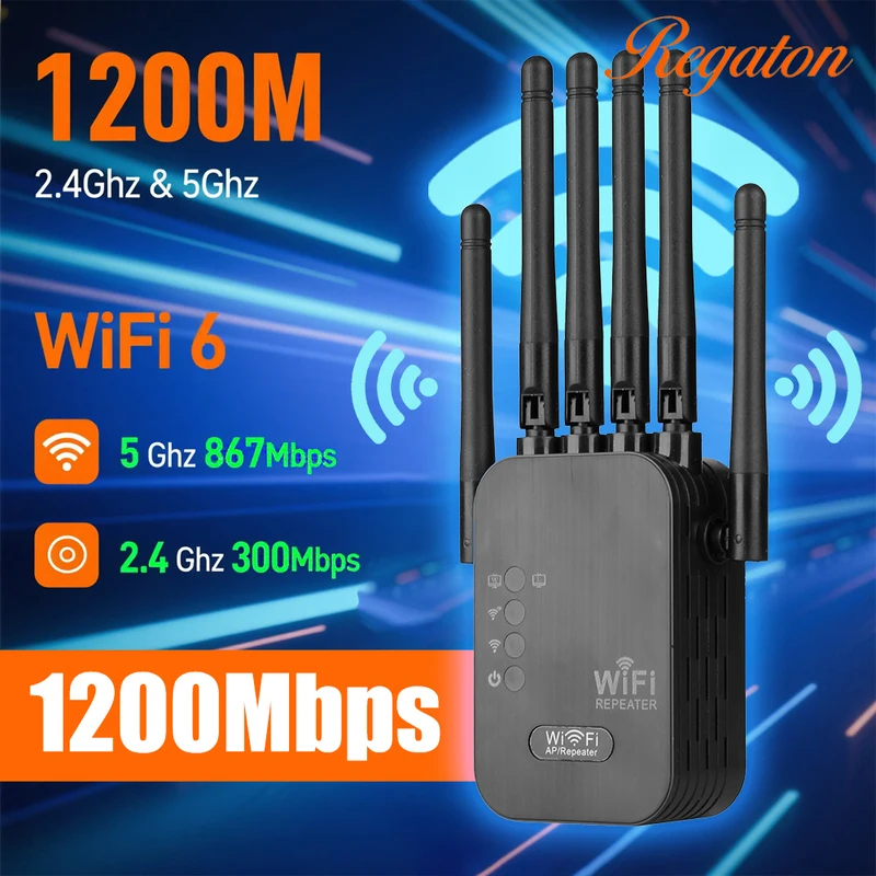 Wifi Range Extender - Répéteur WiFi 5G sans fil 1200