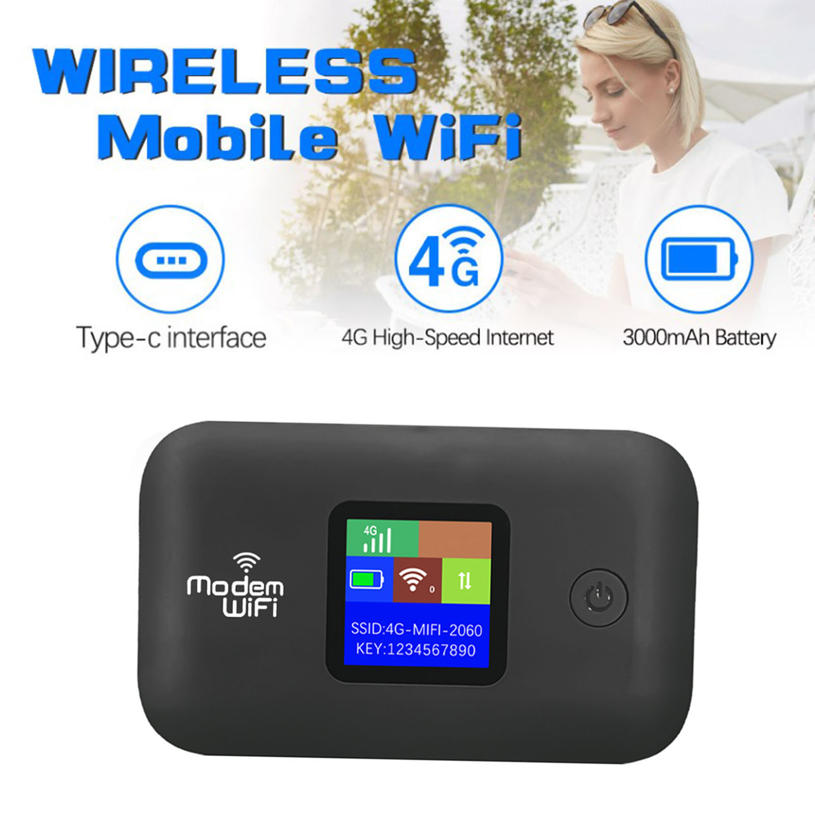 4G Lte Router Sim - Hotspot mobile 4G LTE pour routeur