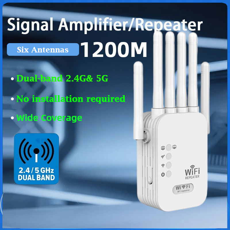 Wifi Range Extender - Répéteur WiFi sans fil KATORD 1200
