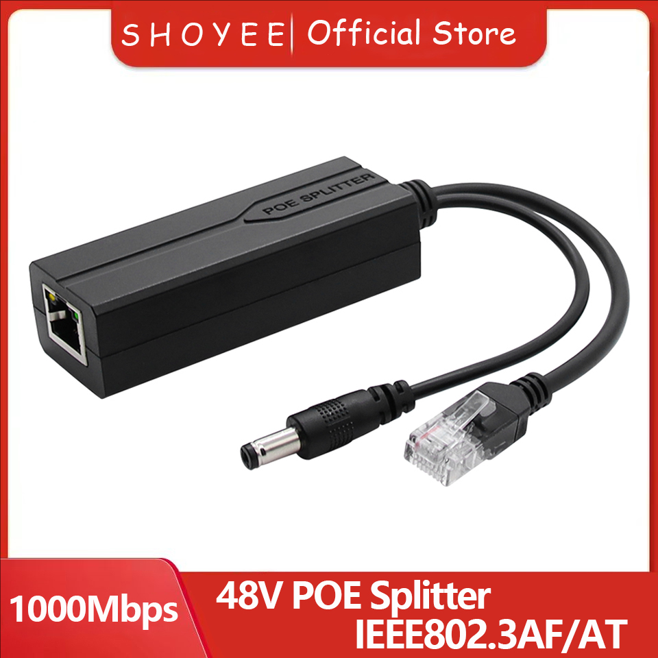 Power Over Ethernet - Répartiteur POE 48V à 12V/5V, sortie