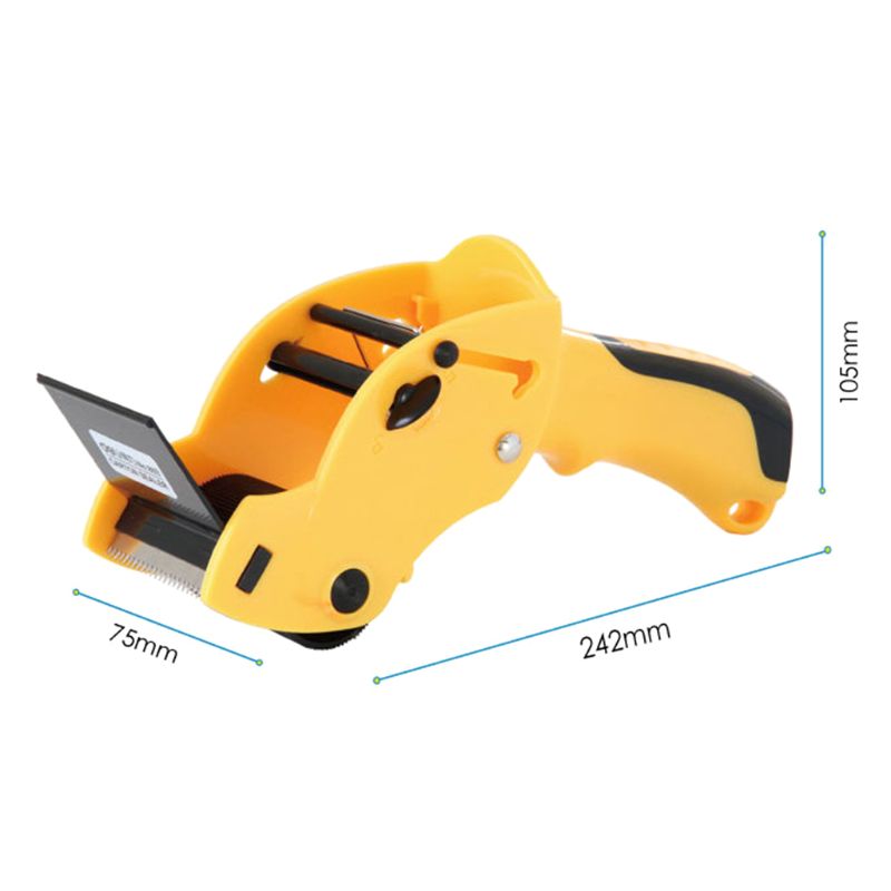 Tape Gun Dispenser - Distributeur coupe-ruban, dispositif scellage manuel, presse