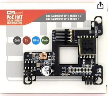 Power Over Ethernet - LoveRPi PoE HAT, alimentation par Ethernet,