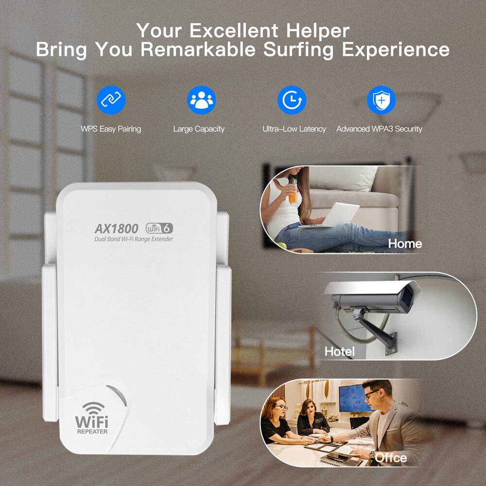 FENVI-Répéteur sans fil WiFi6  - Wifi Range Extender avis et prix