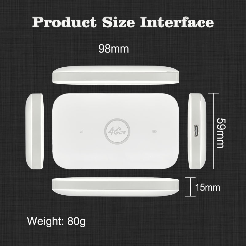 Routeur WiFi mobile 4G LTE Typ - 4G Lte Router Sim avis et prix