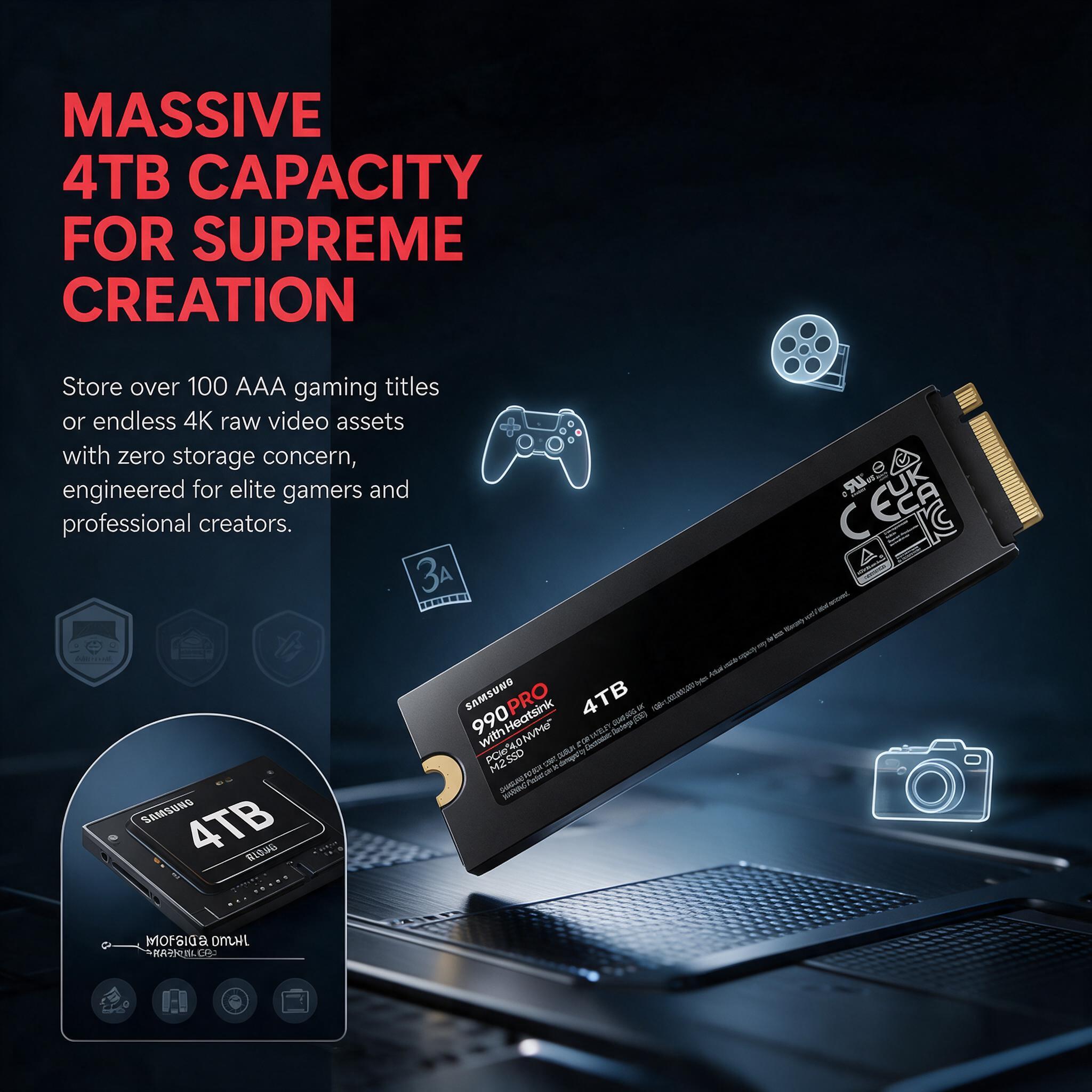 SSD SAMSUNG 990 PRO avec dissi - Samsung Ssd 990 Pro avis et prix