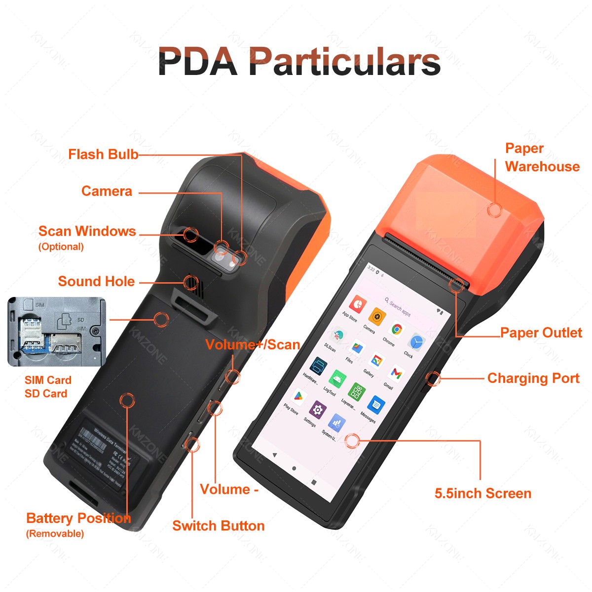 Imprimante thermique portative - Pos Terminal Android avis et prix