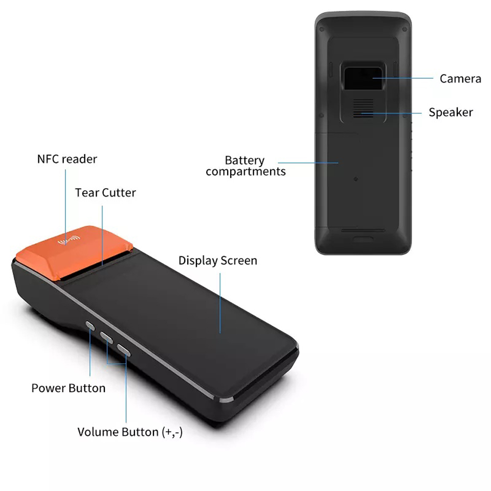 Machine de facturation Mobile  - Pos Terminal Android avis et prix
