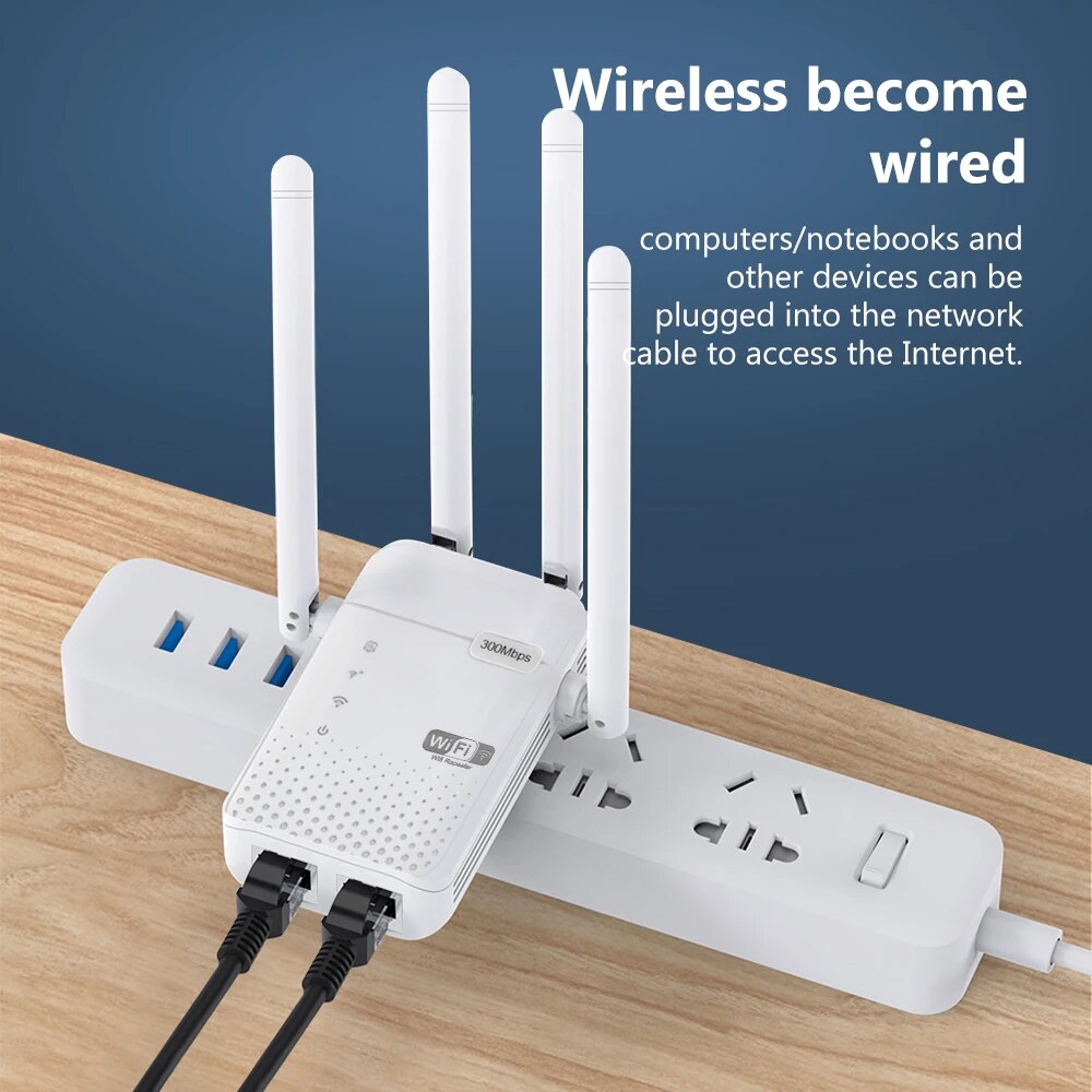 Répéteur WiFi sans fil 300Mbps - Wifi Range Extender avis et prix
