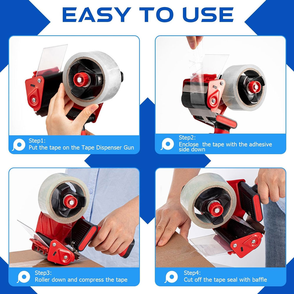 Coupe-ruban robuste de 3 pouce - Tape Gun Dispenser avis et prix