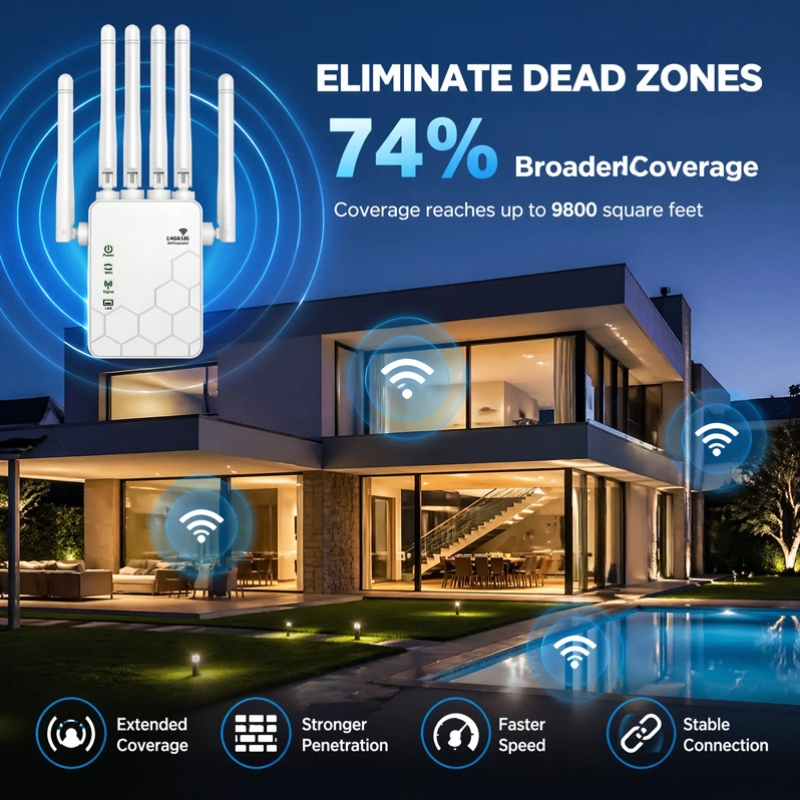 Extenseur WiFi 6 AX1800 double - Wifi Range Extender avis et prix