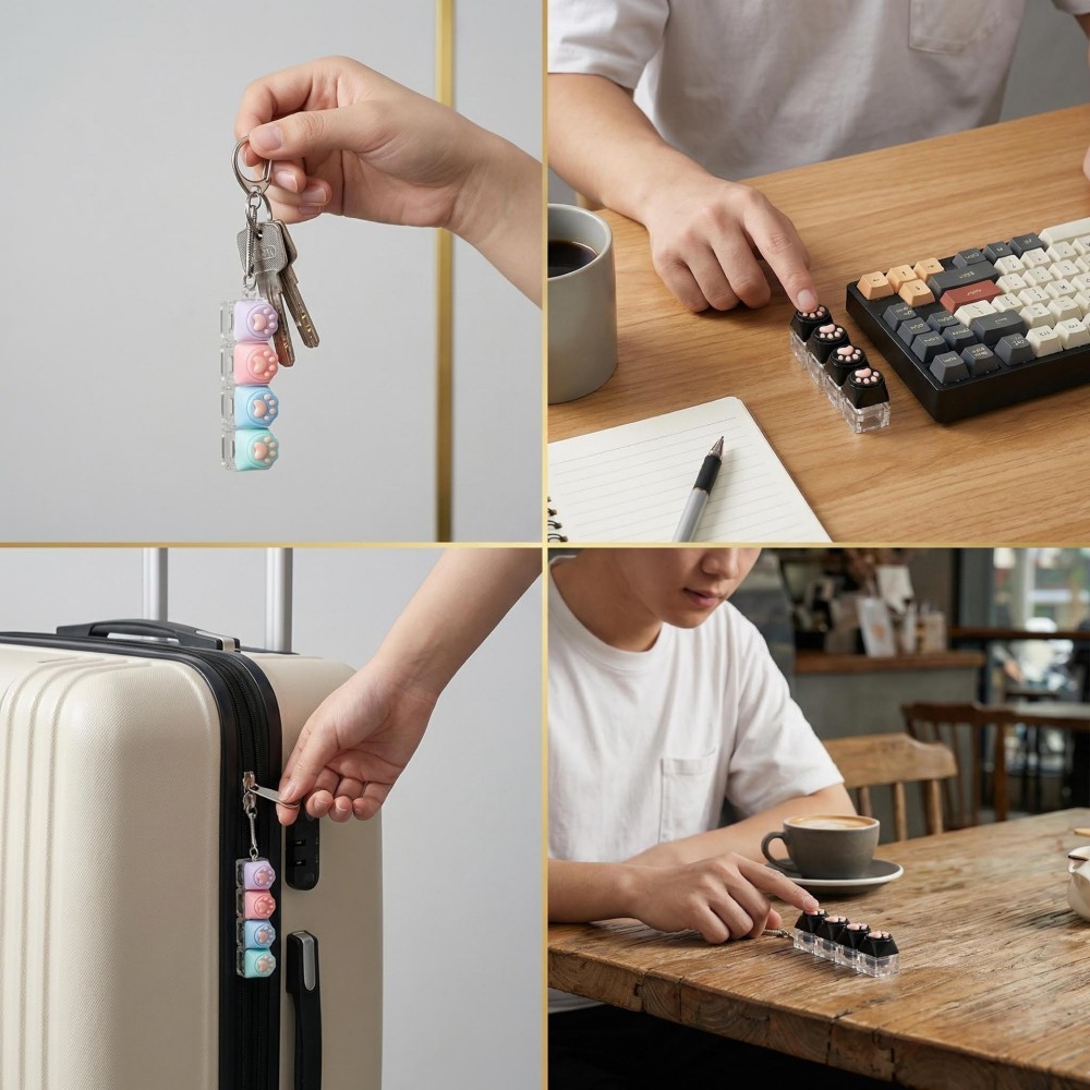 Porte-clés Rakol à Bouton Clic - Office Tech Accessories avis et prix