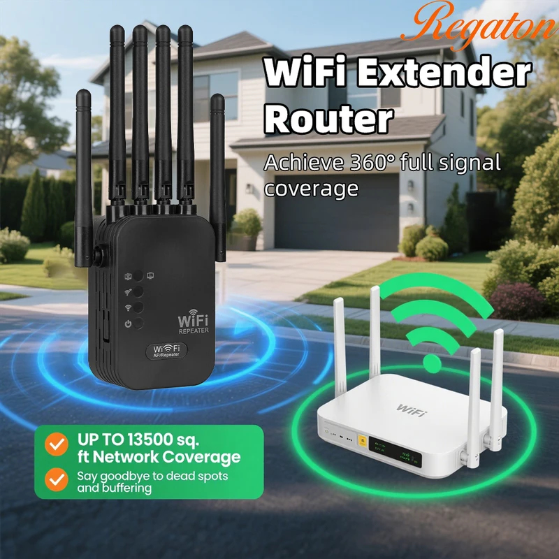 Répéteur WiFi 5G sans fil 1200 - Wifi Range Extender avis et prix