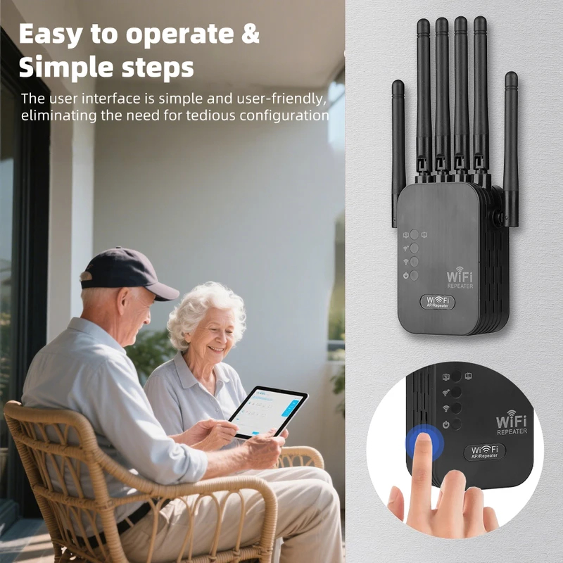 Répéteur WiFi 5G sans fil 1200 - Wifi Range Extender avis et prix