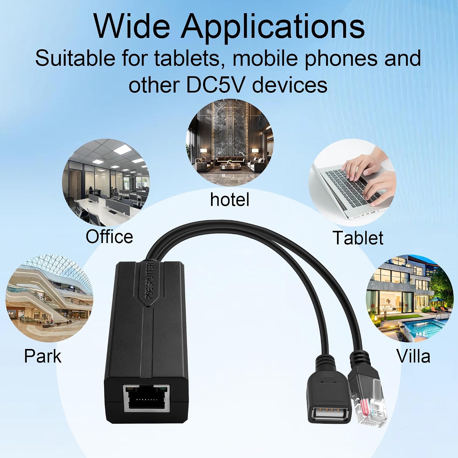 Répartiteur PoE 5V 2.4A USB Ty - Power Over Ethernet avis et prix