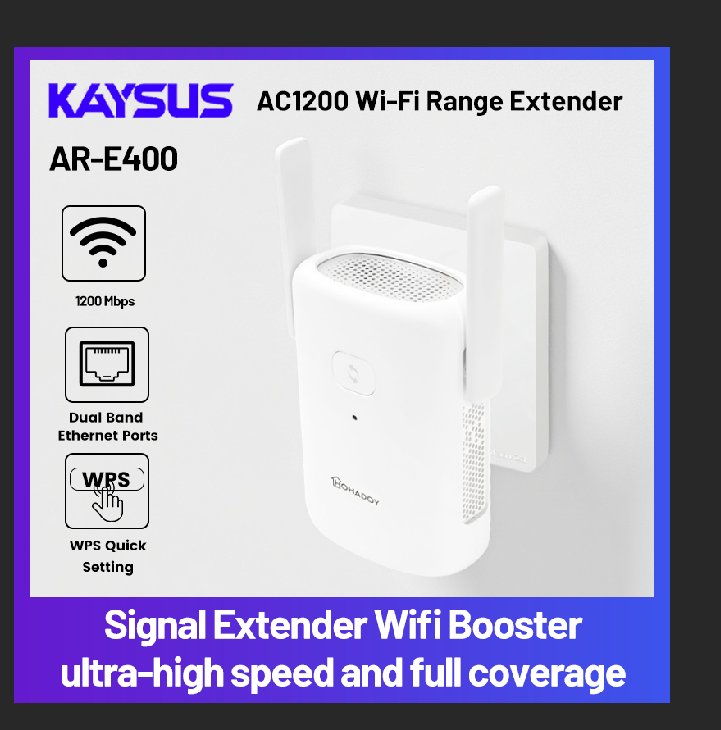 Répéteur WiFi double bande 120 - Wifi Range Extender avis et prix
