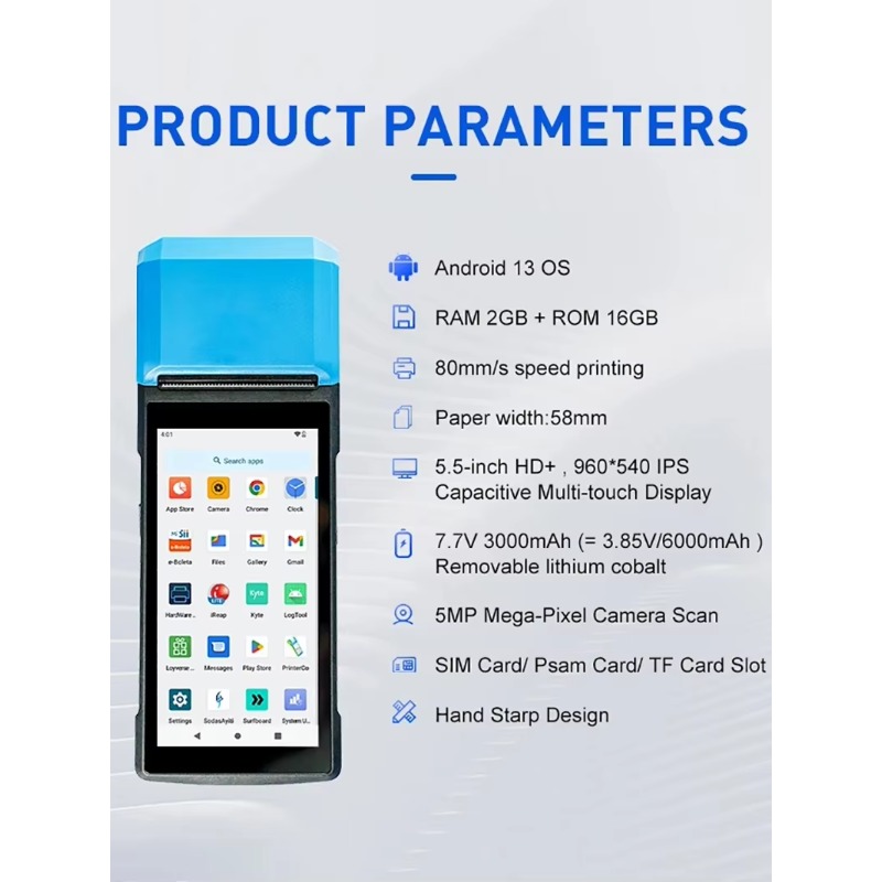 Terminal de paiement mobile An - Pos Terminal Android avis et prix