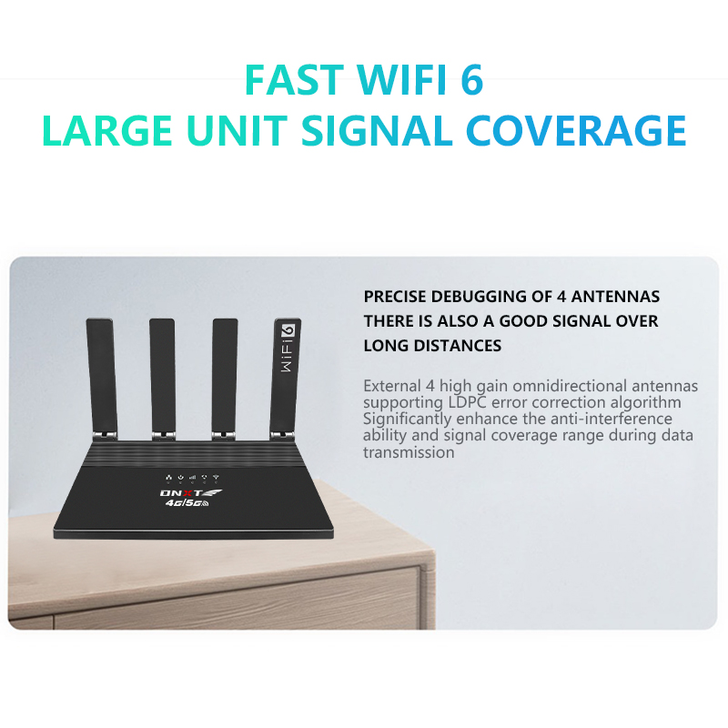Routeur Wifi 4G sans fil DNXT  - 4G Lte Router Sim avis et prix