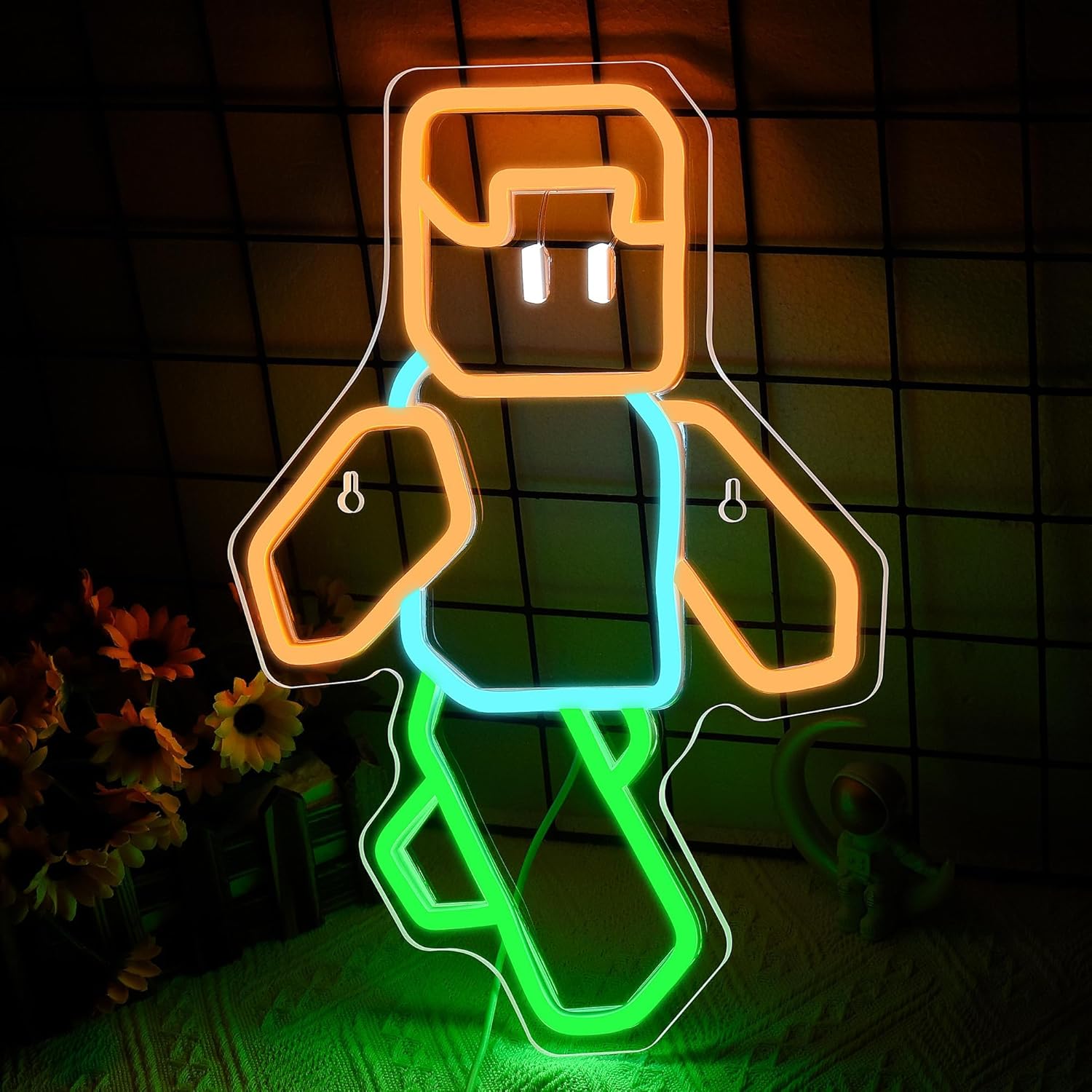 Enseigne néon LED Pixel Art Pe - Tech Office Wall Art avis et prix