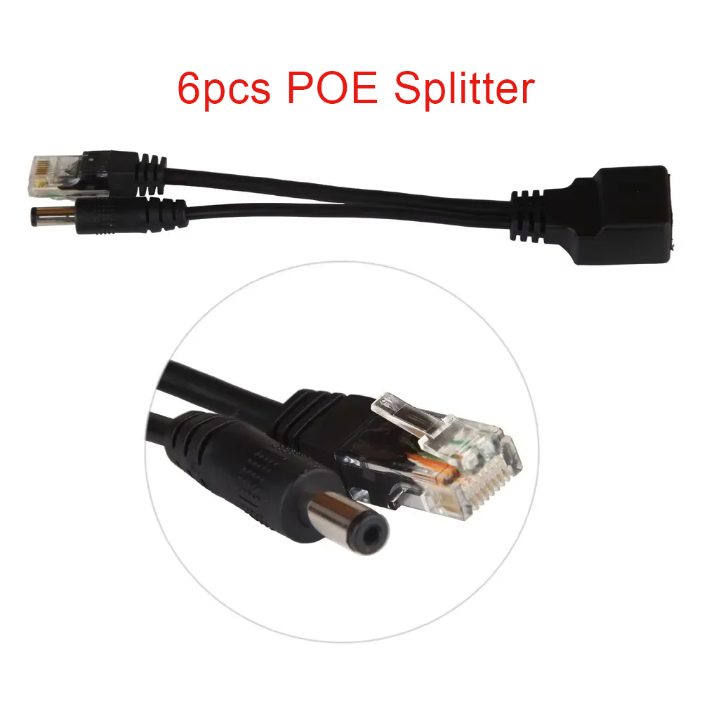 12 pièces (6 paires) câble ada - Power Over Ethernet avis et prix